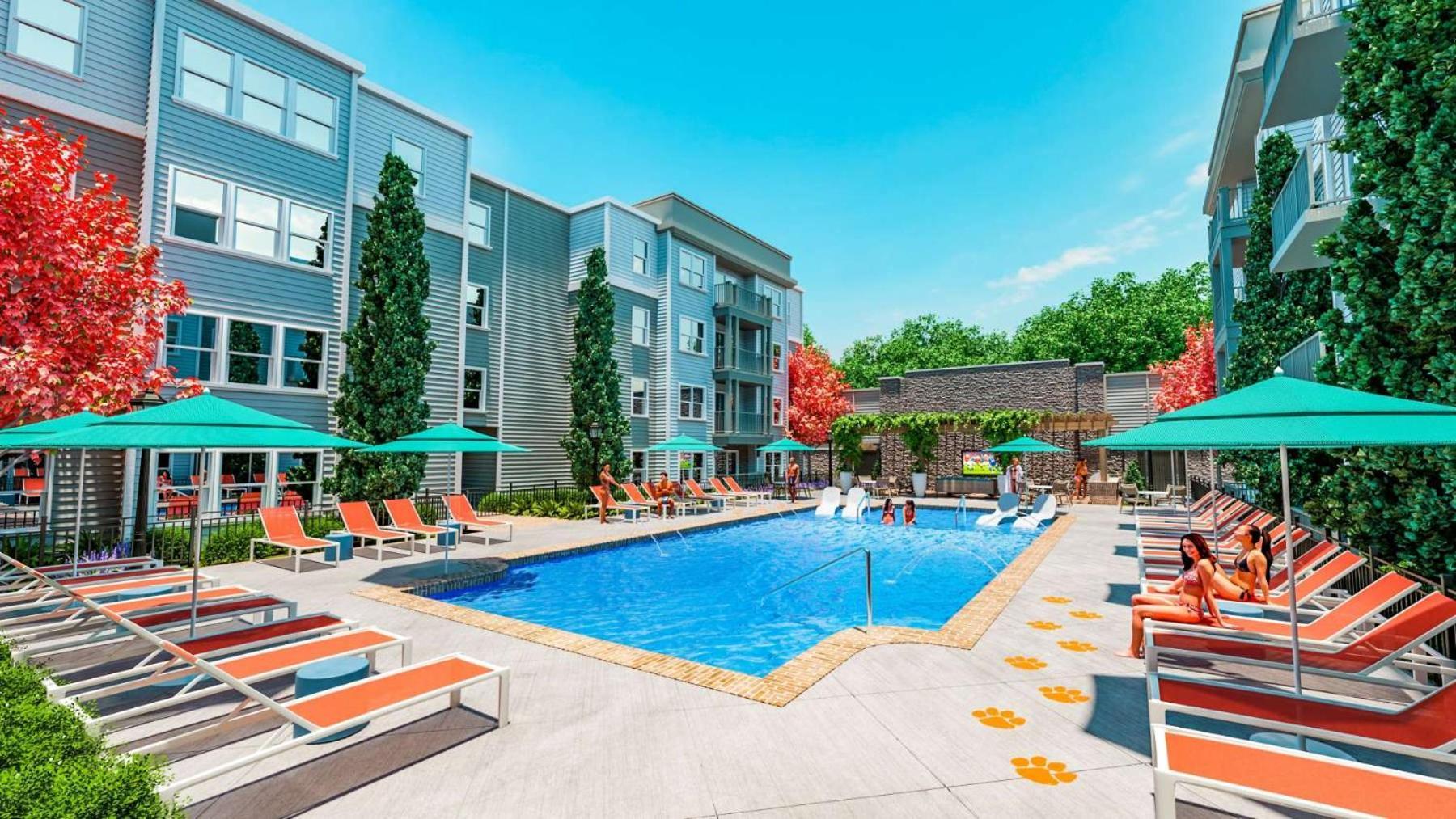 Near Cu And Minutes To Dt Gym Pool Hammock Leilighet Clemson Eksteriør bilde